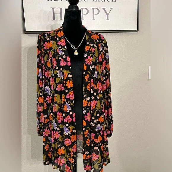 CAbi Mingle Kimono Size S EUC - Picture 6 of 12